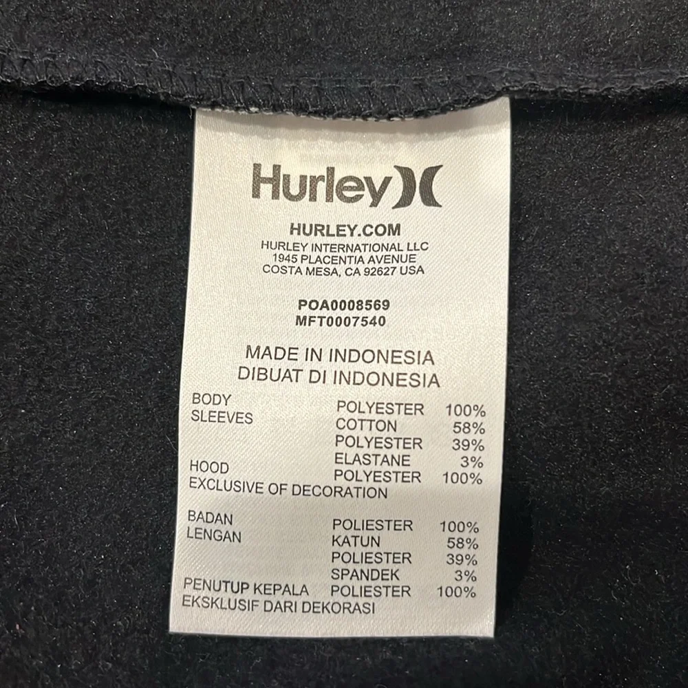 Hurley by Nike men’s full zip hoodie - Picture 10 of 10